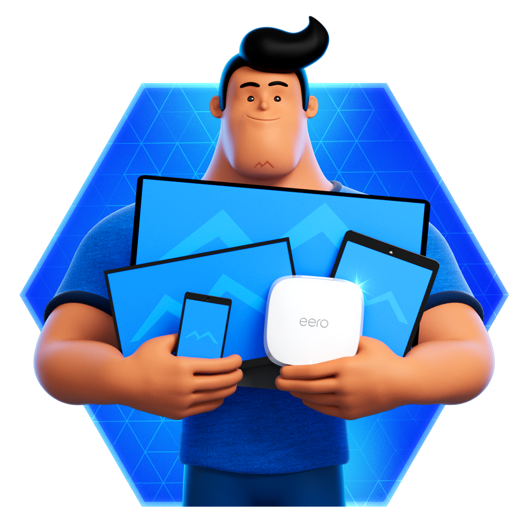 HomeFi holding devices and eero